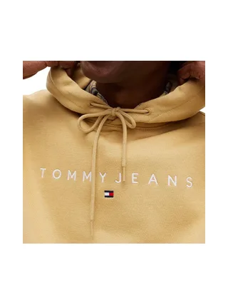 Sweat Beige Sable Homme Tommy Hilfiger Washed DM0DM20746 3