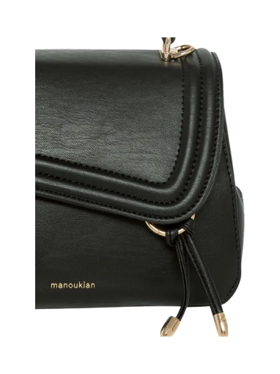 Sac à Bandoulière Noir Femme Manoukian Melissa 3