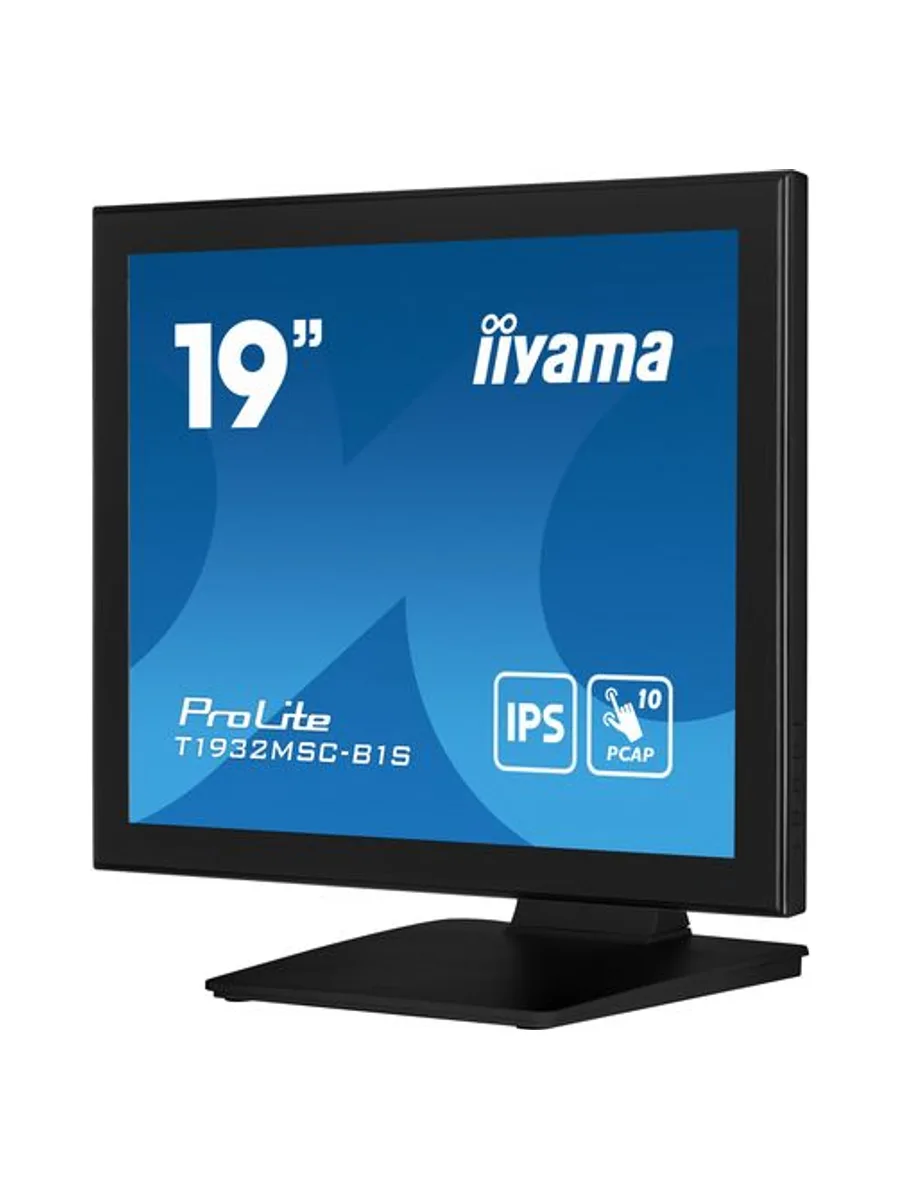 19" PCAP Bezel Free Front 10P Touch IPS 5
