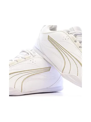 Baskets Blanches/Doré Femme Puma Catch Soleil 7