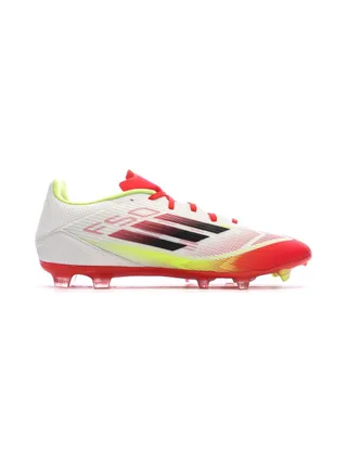 Chaussures de Foot Blanc/Rouge Adidas F50 League FG/MG 2