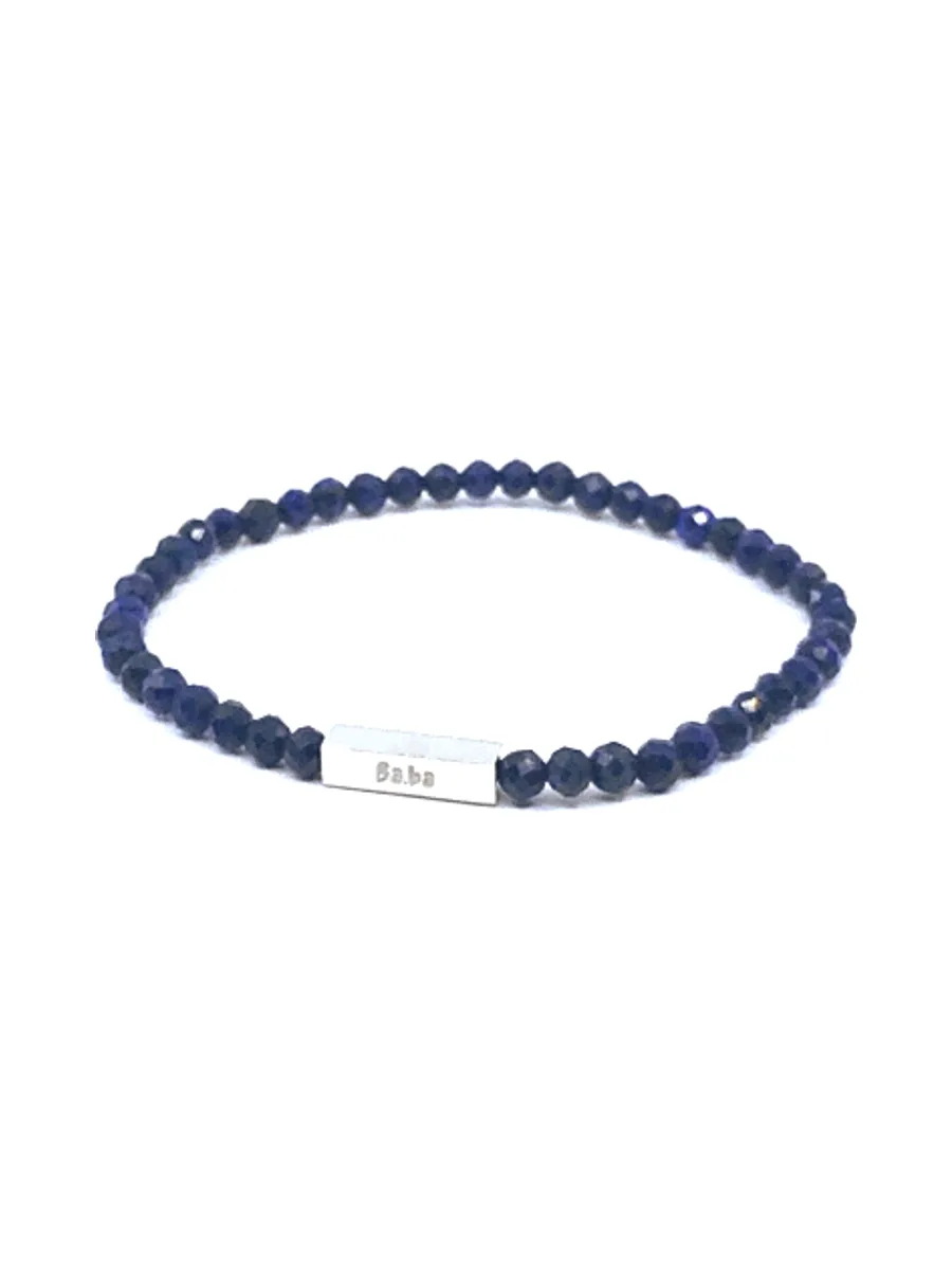 Bracelet Mirabeau bleu - pierres naturelles 5