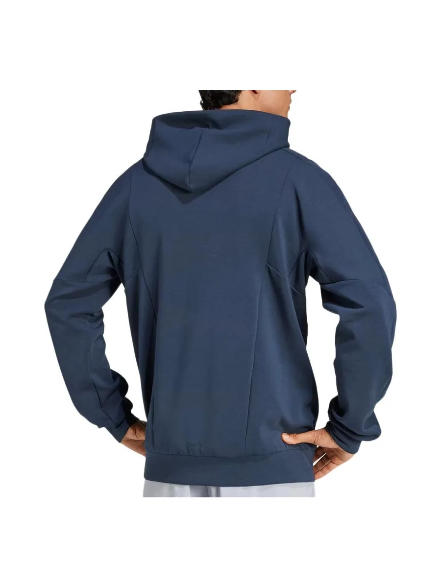 Sweat Zippe Marine Homme Adidas D4t Full-zip 3