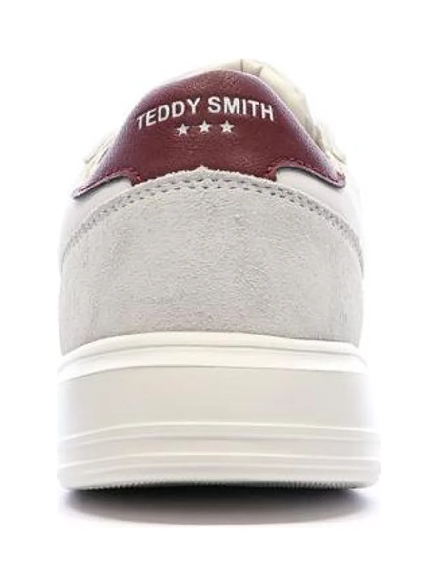 Baskets Blanches/Bordeaux Homme Teddy Smith 120004 4