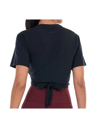 T-shirt Noir Femme Adidas Yga 2