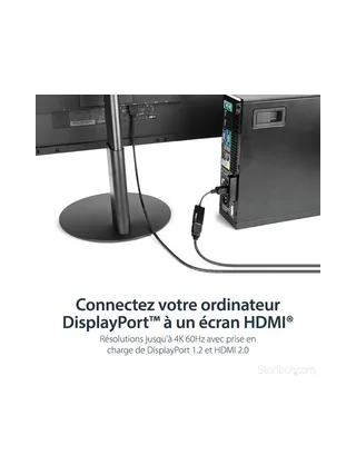 DisplayPort to HDMI Adapter - 4K 60Hz 8