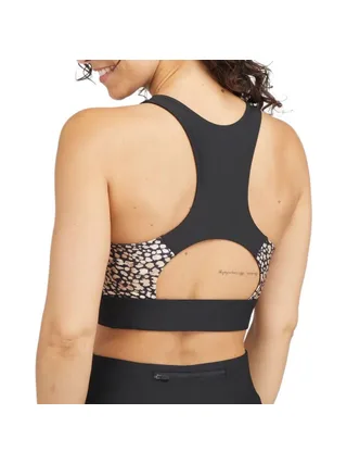 Brassière Noir/Beige Femme No Publik Leopard 2
