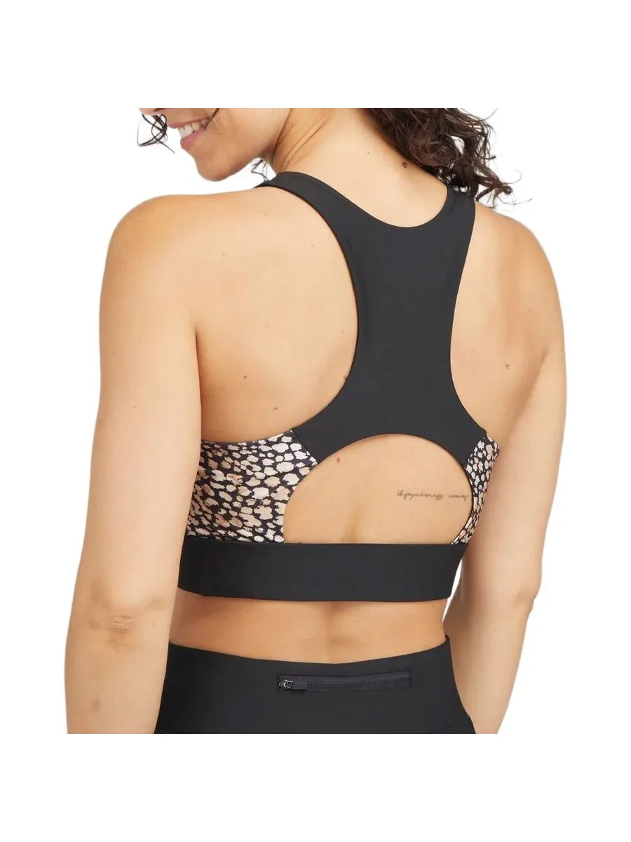 Brassière Noir/Beige Femme No Publik Leopard 3