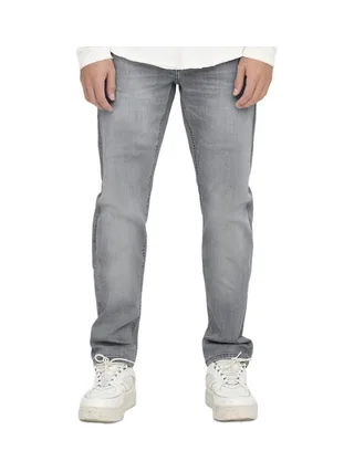 Jean Slim Gris Homme Only & Sons Weft 1