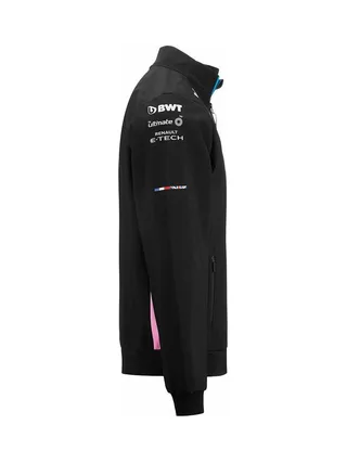 Veste Noire Garçon Kappa Amdacy Alpine F1 3