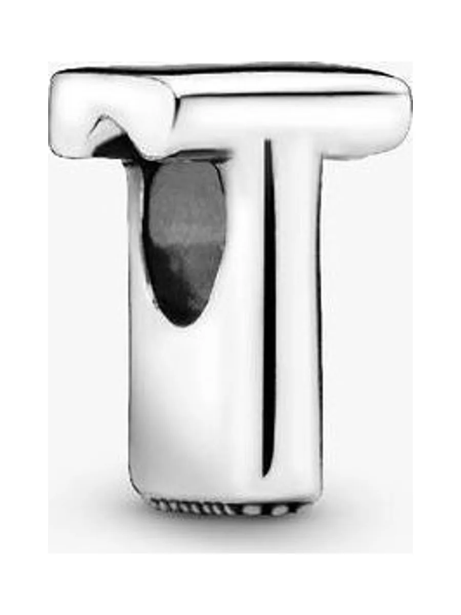 Pandora - Charm Lettre T en argent 1