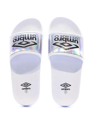 Claquettes Blanches Femme Umbro Um Tilio 3