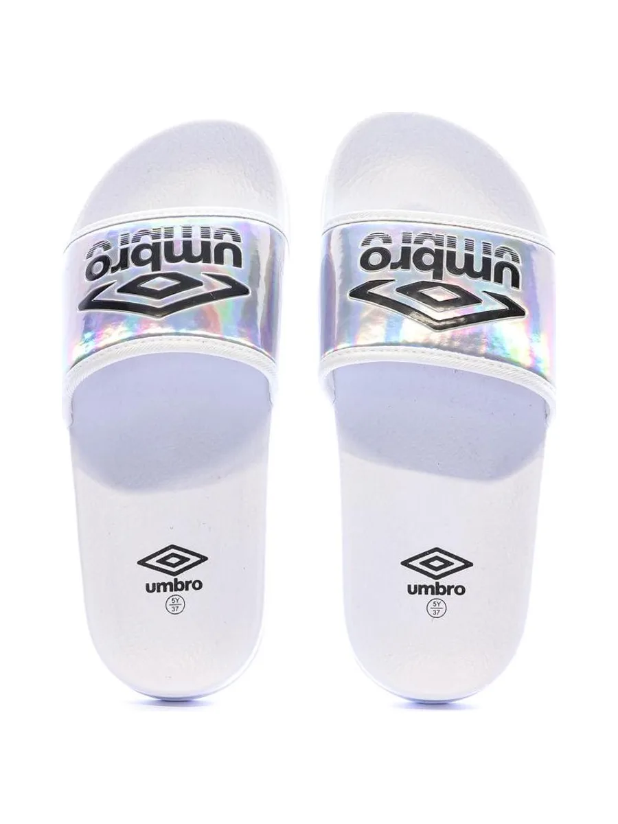 Claquettes Blanches Femme Umbro Um Tilio 4