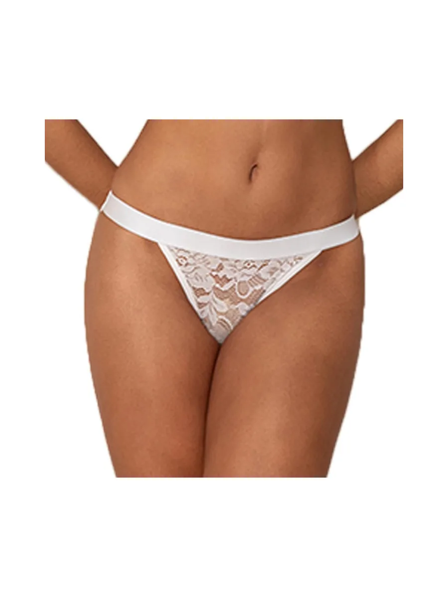 Tanga Blanc Femme Les Petites Bombes Nectar 3