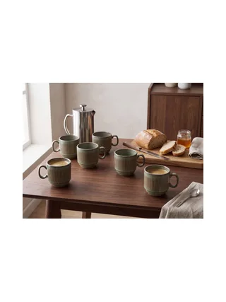 Mug Ø20cl - 6 pièces - collection REED - Forest 2