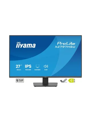 iiyama X2797HSU-B1 27" IPS LCD with 4-si 2