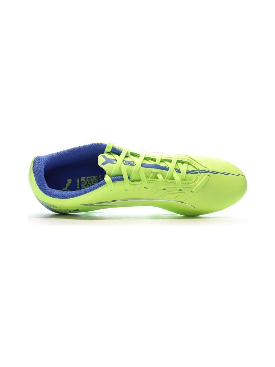 Chaussures de Foot Jaune Fluo Homme Puma Ultra 5 Play MxSG 4