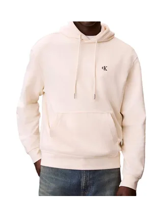 Sweat à Capuche Beige Homme Calvin Klein Jeans 350 Terry 1