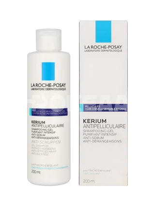 LRP Kerium Anti-Dandruff Gel Shampoo 200ml 1