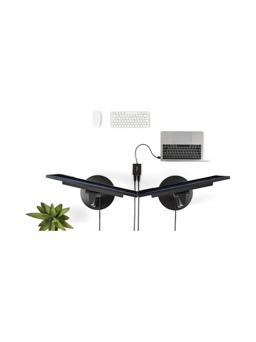 Adapter USB to Dual DisplayPort 4K 60Hz 6