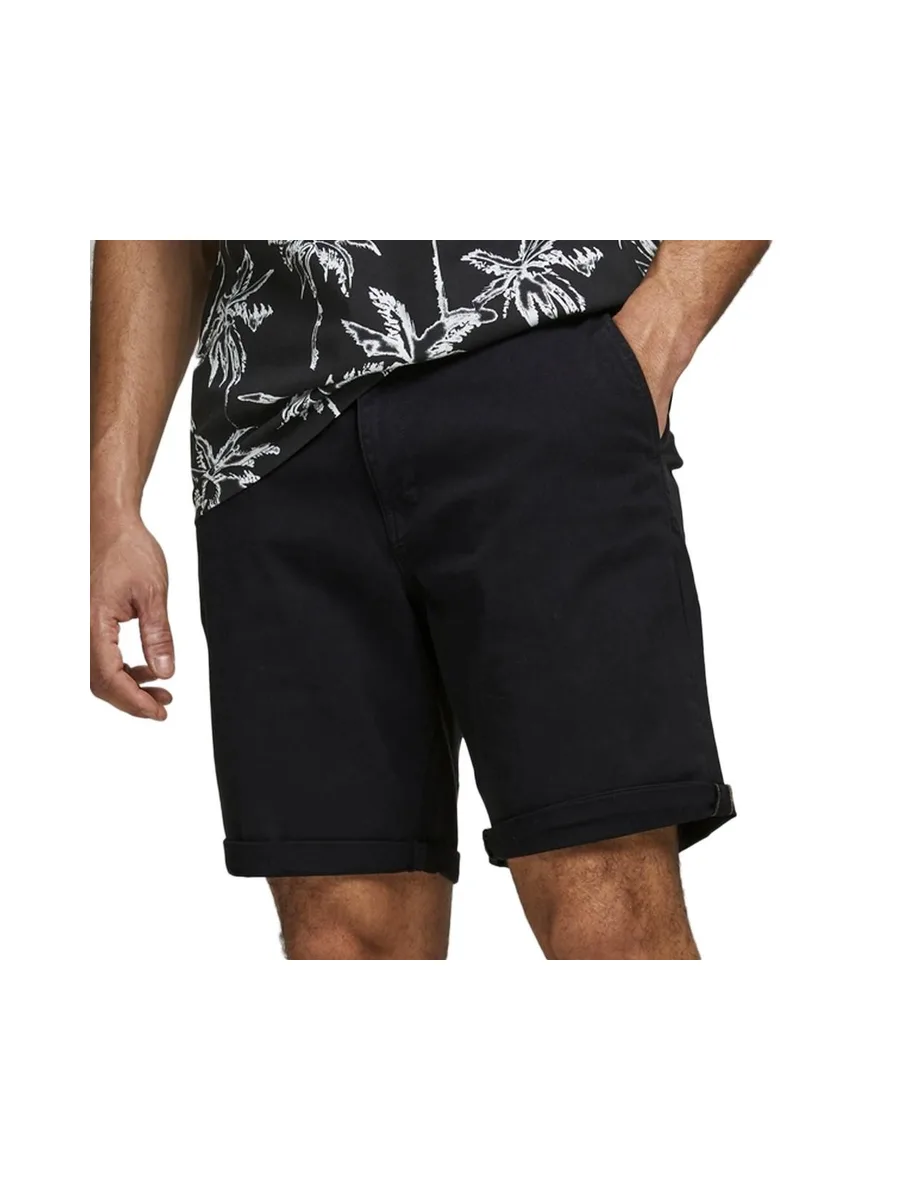 Short Chino Noir Homme Jack & Jones 12242692 2