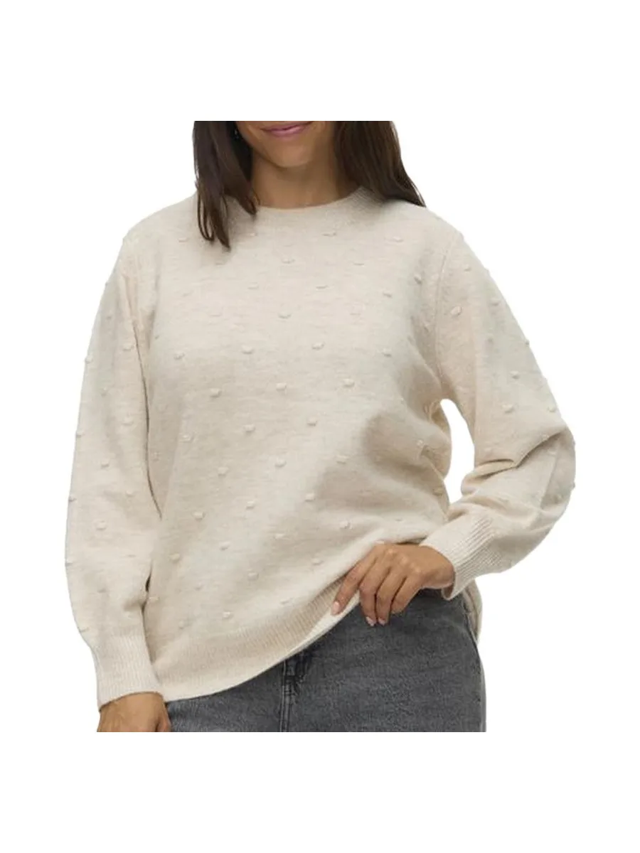 Pull Beige Femme Vero Moda Curve Francesca 2