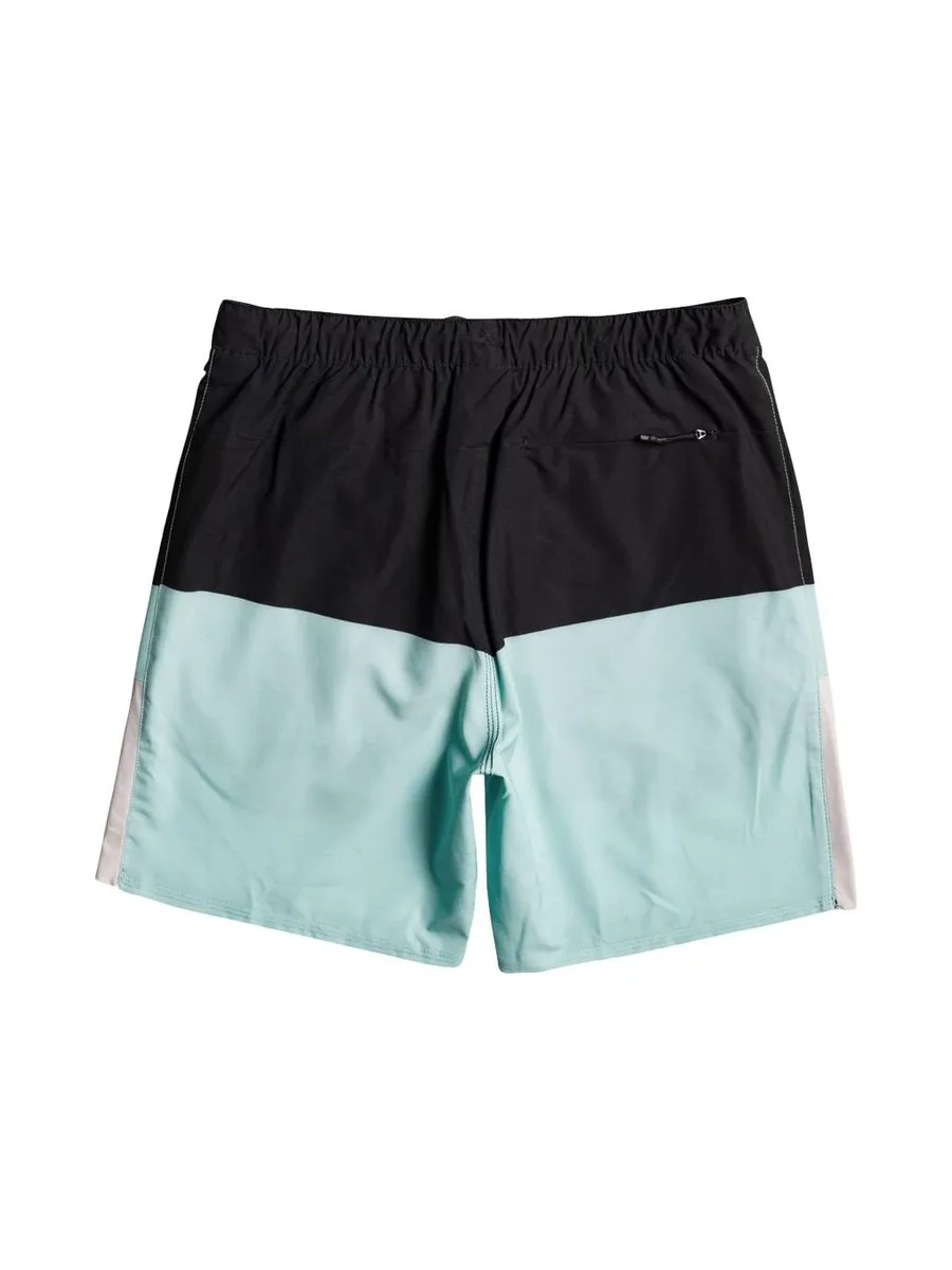 Short de Bain Vert Homme Quiksilver Omni Training 3
