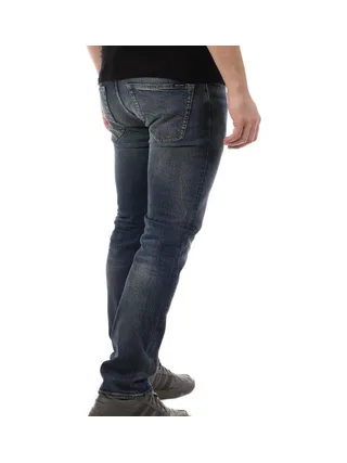 Jean Droit Bleu Délavé Homme Teddy Smith Reg 2