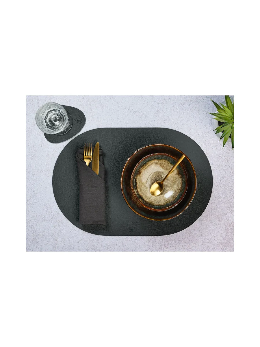 Serviette de table - 6 pièces - Lin et coton blanc crème 110