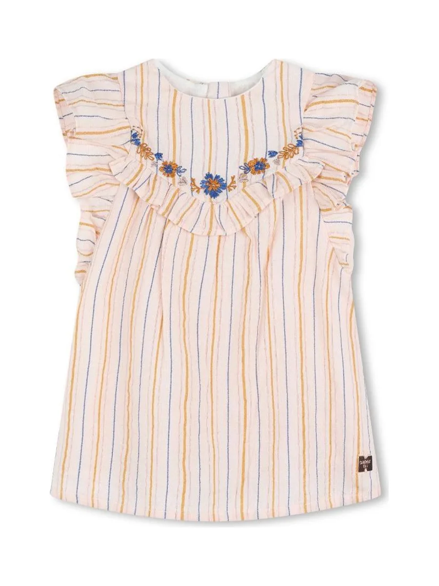 Robe à rayures Rose Bébé Fille Carrément Beau Y30097 2