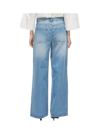 Jean Loose Bleu Femme Vila Vihelia 2