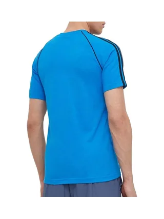 T-Shirt Bleu Homme Adidas IS2830 2