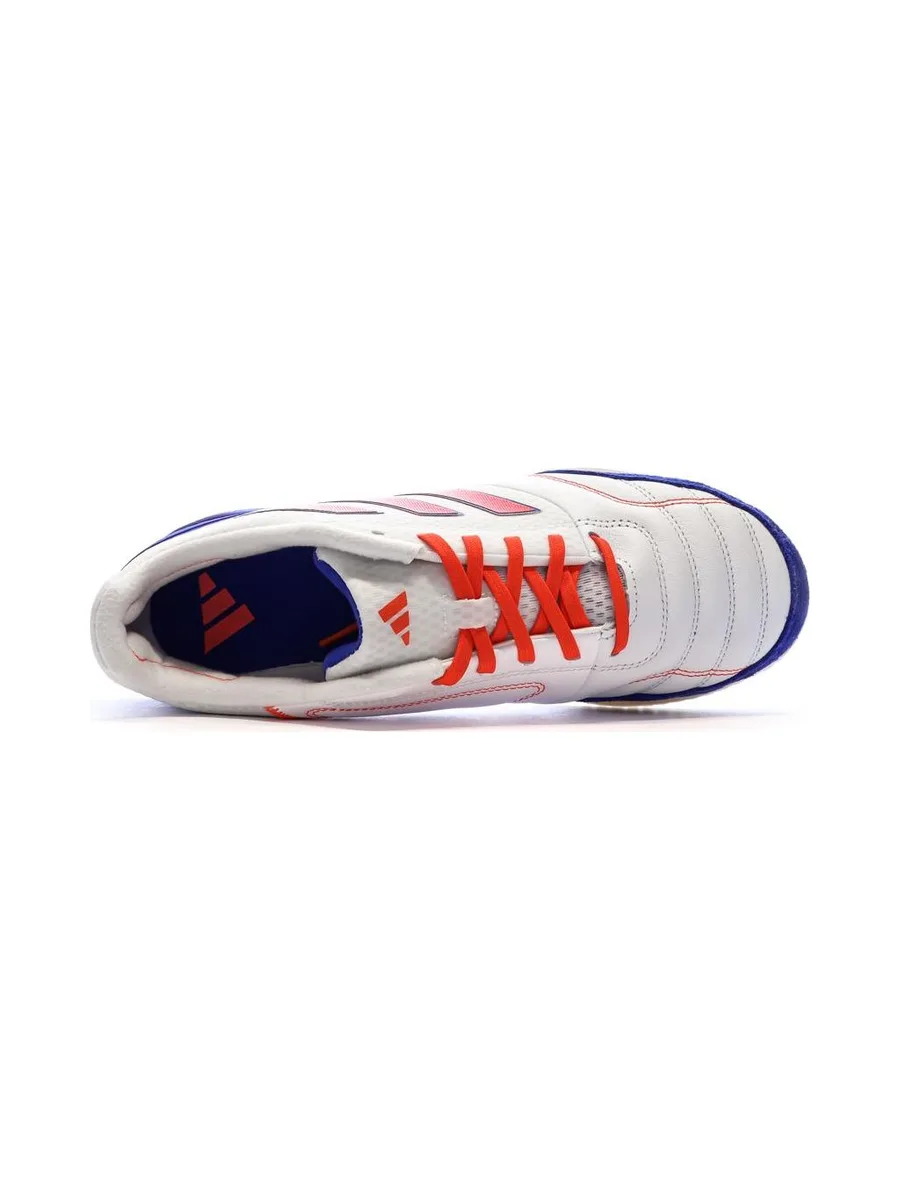 Chaussures de Futsal Blanches/Bleu Homme Adidas Sala 4