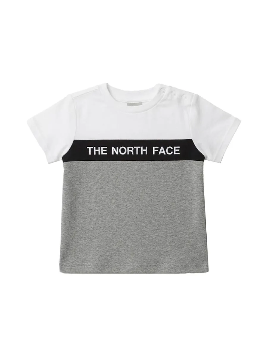 T-shirt Blanc/Gris Garçon Bébé The North Face Color 2