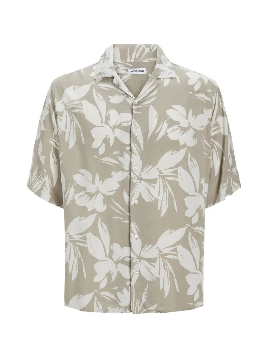 Chemisette Beige/Ecru Garçon Jack & Jones Resort Floral 2