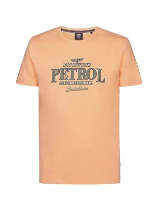 T-Shirt Orange Homme Petrol Industries Classic 1