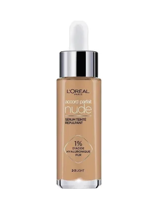 Sérum Teinté Repulpant L'Oréal Paris Accord Parfait Nude 2-3 Light 1