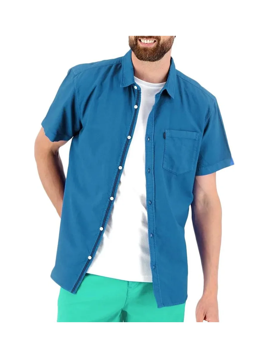 Chemise Bleu Homme TBS BRODYCHA 1