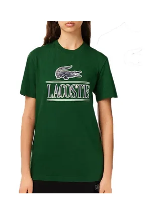 T-shirt Vert Mixte Lacoste TH1218 1