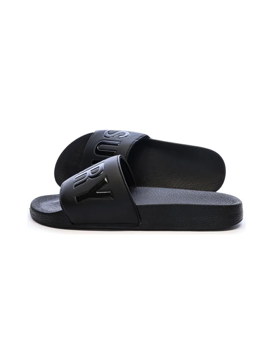 Claquettes Noir Homme Superdry Pool Slide 2