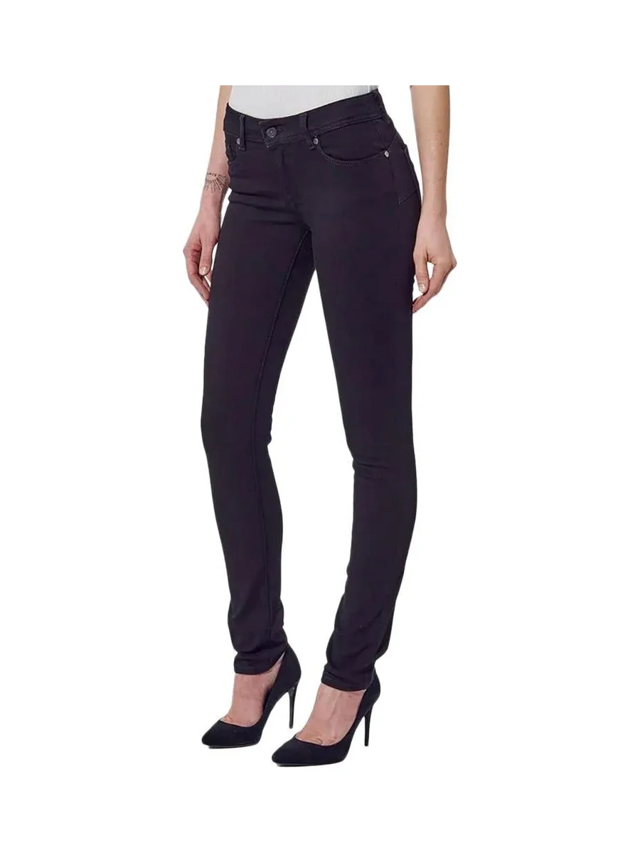 Jean Slim Noir Femme Kaporal LOCKK 2