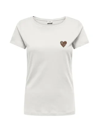 T-Shirt Blanc Femme JDY Paris 1