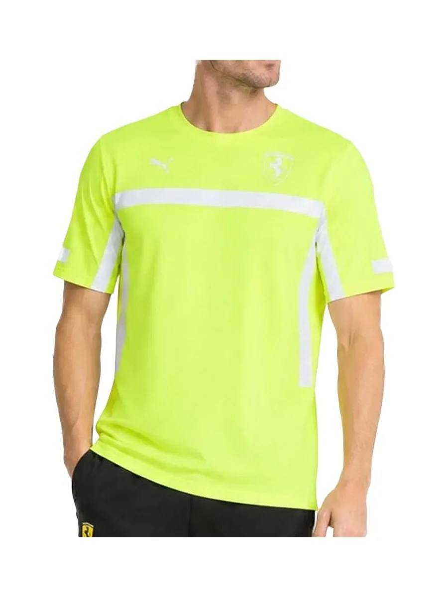 T-Shirt Jaune Homme Puma Team Setup 2