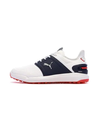 Chaussures de Golf Blanc/Marine Homme Puma Ignite Elevate 1