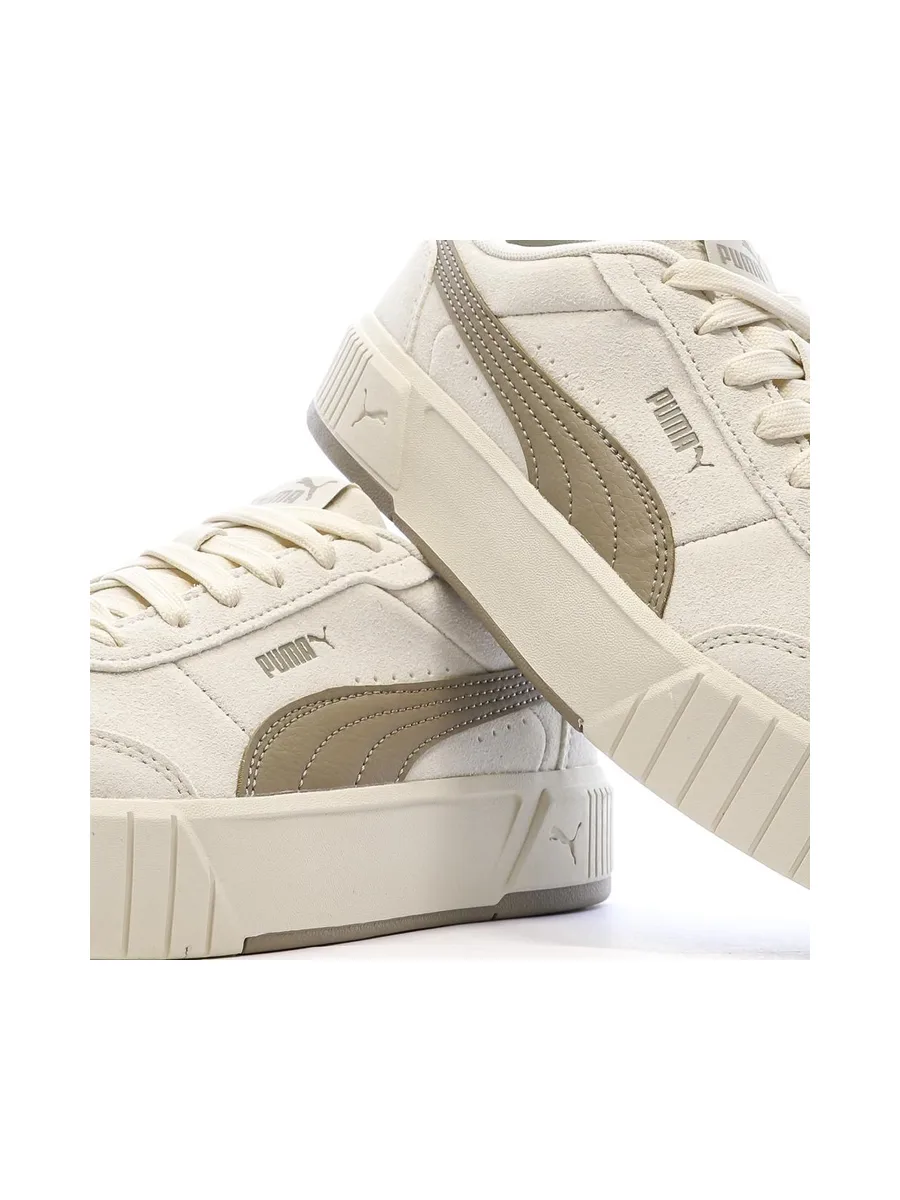 Baskets Beiges/Taupe Femme Puma Carina Mia 7