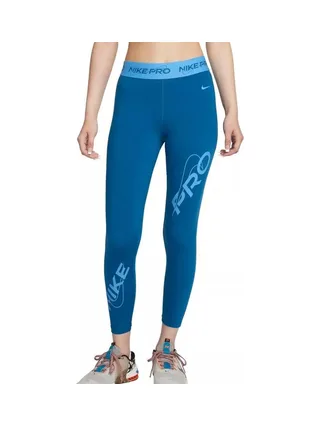 Legging Bleu Femme Nike 7/8 training PRO 1