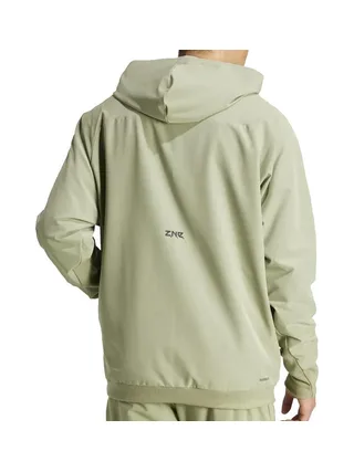 Veste de survêtement zippé Kaki Homme Adidas M Z.n.e. Wv Fz 2