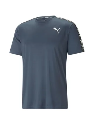 T-shirt Bleu Homme Puma Slim 1