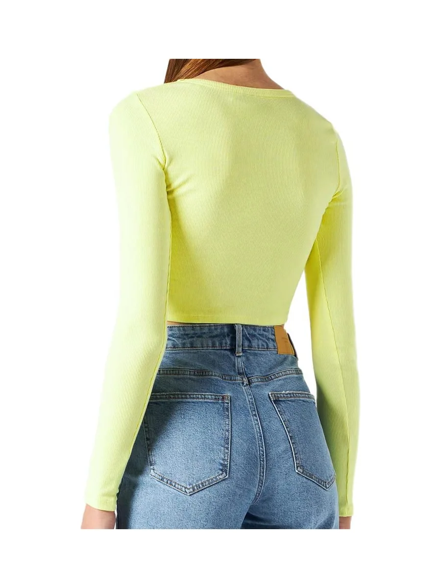Top Jaune Femme JJXX Feline 2