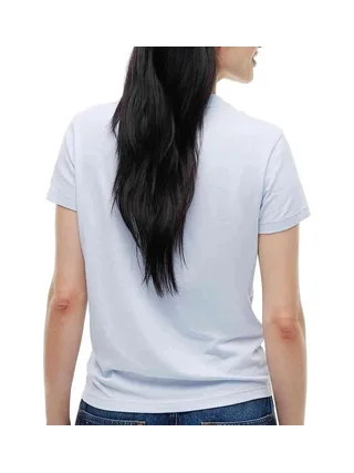 T-Shirt Bleu Clair Femme Tommy Hilfiger Classic 2
